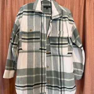 Banana Republic Shaket / Over Sized Flannel Jacket M
